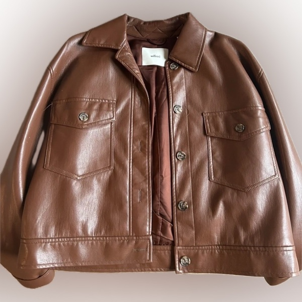 Wilfred Chestnut Jacket
